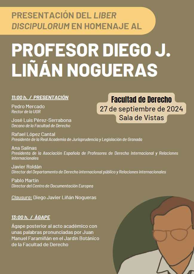 Cartel Homenaje Prof. Liñán Cartel Homenaje Prof. Liñán